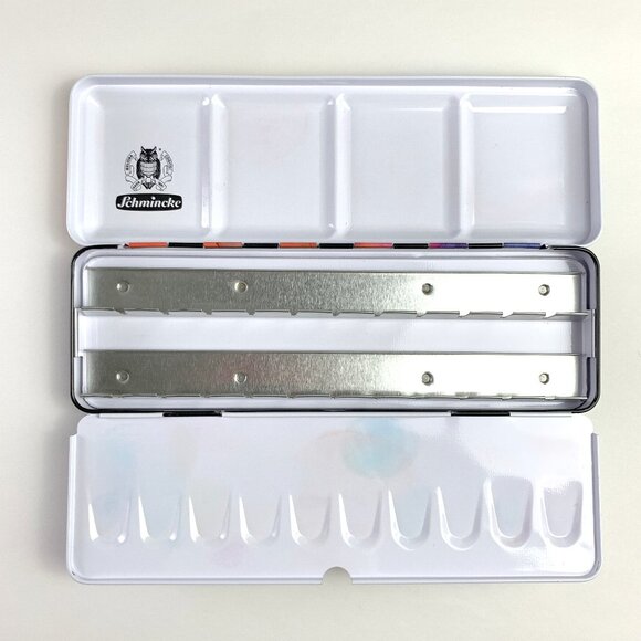 Schmincke Empty Metal Watercolour Box - Rainbow Watercolor Print - Picture 5 of 8